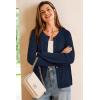 imageArachampCloz Womens Wool Blend Lightweight Spring Business Casual Cardigan Sweaters TopsNavy