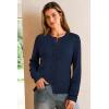 imageArachampCloz Womens Wool Blend Lightweight Spring Business Casual Cardigan Sweaters TopsNavy