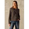 imageArachampCloz Womens Wool Blend Spring Fashion Button Down Cropped Jacket Shackets 2026Coffee