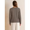 imageArachampCloz Womens Wool Blend Sweater Blazers Business Casual Jacket with Pockets 2026Coffee