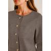 imageArachampCloz Womens Wool Blend Sweater Blazers Business Casual Jacket with Pockets 2026Coffee