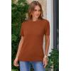 imageArachampCloz Womens Wool Blend Business Casual Essential Fall Layering Pullover SweatersCaramel