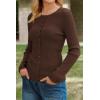 imageArachampCloz Womens Wool Blend Button Up Business Casual Cardigan Tops Outfits 2026Coffee