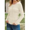 imageArachampCloz Womens Wool Blend Button Up Business Casual Cardigan Tops Outfits 2026White