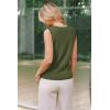 imageArachampCloz Womens Wool Blend Non See Through Button Down Business Casual Tank Tops 2026Olive Green