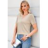 imageArachampCloz Womens Wool Blend Spring Summer Lightweight Business Casual Sweater Tops 2026Apricot