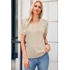 imageArachampCloz Womens Wool Blend Spring Summer Lightweight Business Casual Sweater Tops 2026Apricot
