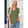 imageArachampCloz Womens Wool Blend Spring Summer Lightweight Business Casual Sweater Tops 2026Army Green