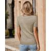 imageArachampCloz Womens Wool Blend Spring Summer Lightweight Business Casual Sweater Tops 2026Cablelight Coffee