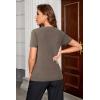 imageArachampCloz Womens Wool Blend Spring Summer Lightweight Business Casual Sweater Tops 2026Coffee