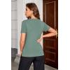 imageArachampCloz Womens Wool Blend Spring Summer Lightweight Business Casual Sweater Tops 2026Grey Green