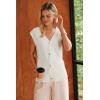 imageArachampCloz Womens Wool Blend Sweater Vest V Neck Button Down Cardigan Business Casual Tops 2026Offwhite
