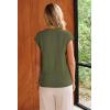 imageArachampCloz Womens Wool Blend Sweater Vest V Neck Button Down Cardigan Business Casual Tops 2026Olive Green