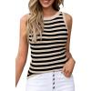 imageArachampCloz Womens Wool Blend Sweaters Non See Through AllSeason Business Casual Tank 2026Apricotblack
