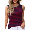imageArachampCloz Womens Wool Blend Sweaters Non See Through AllSeason Business Casual Tank 2026Bluered
