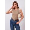 imageArachampCloz Womens Wool Blend Sweaters Non See Through AllSeason Business Casual Tank 2026Camel