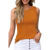 imageArachampCloz Womens Wool Blend Sweaters Non See Through AllSeason Business Casual Tank 2026Light Caramel
