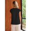 imageArachampCloz Womens Wool Blend V Neck Button Down Summer Business Casual Sweater Vests 2026Black