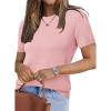 imageArachampCloz Womens Wool Blend Business Casual Essential Fall Layering Pullover SweatersLight Pink