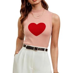 imageArachampCloz Womens Wool Blend Sweater Soft Turtleneck AllSeason Casual Tank 2026Peach Pink