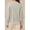 imageArachampCloz Womens 100 Cotton Sweaters Spring Summer Casual Relaxed Fit Cozy Sweatshirt Tops 2026Beige Grey Heather