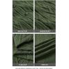 imageArachampCloz Womens Cable Knit Fall Soft Lightweight Sweater Cardigans 2025Army Green