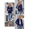 imageArachampCloz Womens Cable Knit Fall Soft Lightweight Sweater Cardigans 2025Navy Blue