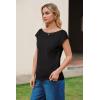 imageArachampCloz Womens Cashmere Blend Cap Sleeve Hollow Out Smart Casual Sweater Vests Tank Summer Tops 2026Black
