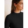 imageArachampCloz Womens Wool Blend Fall Seamless Rip Resistant Warm Layered Tops Business Casual SweatersAblack