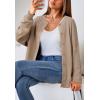imageArachampCloz Womens Wool Blend Oversized Cardigan Sweaters Button Down Casual ClothingDark Apricot