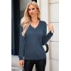 imageArachampCloz Womens Wool Blend Spring Sweaters Business Casual OutfitsBdark Blue
