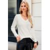 imageArachampCloz Womens Wool Blend Spring Sweaters Business Casual OutfitsBoff White
