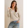 imageArachampCloz Womens Wool Blend Spring Sweaters Business Casual OutfitsCableapricot