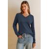 imageArachampCloz Womens Wool Blend Spring Sweaters Business Casual OutfitsCabledark Blue