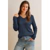 imageArachampCloz Womens Wool Blend Spring Sweaters Business Casual OutfitsCabledark Blue