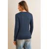 imageArachampCloz Womens Wool Blend Spring Sweaters Business Casual OutfitsCabledark Blue
