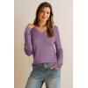 imageArachampCloz Womens Wool Blend Spring Sweaters Business Casual OutfitsPurple