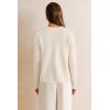 imageArachampCloz Womens Wool Blend Sweater Blazers Business Casual Jacket with Pockets 2026Cream White
