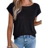 imageArachampCloz Womens Cashmere Blend Cap Sleeve Hollow Out Sweater Vest Casual Loose Knit Summer Tops 2026Black