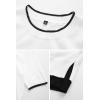 imageArachampCloz Womens Lightweight Blouse Short Sleeve Crew Neck Sweaters Business Casual Tops Spring Summer Outfits 2026Whiteblack