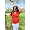 imageArachampCloz Womens Lightweight Spring Summer Sweater Tops Casual Short Sleeve Blouses ShirtsAzrust