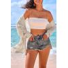imageArachampCloz Womens Oversized Crochet Cover Up Summer Cardigan Lightweight Beach Vacation Kimonos 2026Beige
