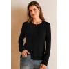 imageArachampCloz Womens Wool Blend Lightweight Business Casual Cardigan Sweaters TopsBlack