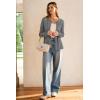 imageArachampCloz Womens Wool Blend Lightweight Business Casual Cardigan Sweaters TopsDark Gray