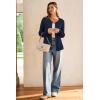 imageArachampCloz Womens Wool Blend Lightweight Business Casual Cardigan Sweaters TopsNavy