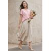 imageArachampCloz Womens Wool Blend Oversized Lightweight Cardigan Short Sleeve Summer Casual Sweaters TopsLight Pink
