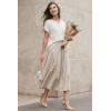 imageArachampCloz Womens Wool Blend Oversized Lightweight Cardigan Short Sleeve Summer Casual Sweaters TopsOffwhite