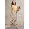 imageArachampCloz Womens Wool Blend Oversized Lightweight Cardigan Short Sleeve Summer Casual Sweaters TopsYellow
