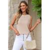 imageArachampCloz Womens Wool Blend Sweaters Non See Through Summer Business Casual Tank 2026Apricot