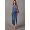 imageArachampCloz Womens Wool Blend Sweaters Non See Through Summer Business Casual Tank 2026Blue